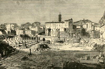 Forum i Rom, 1890. af Unbekannt