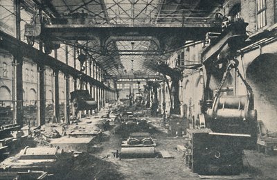 Støberiet ved Swindon Works, c1917 af Unbekannt