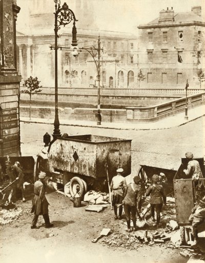 The Four Courts, Dublin, Irland, juli 1922, 1935. af Unbekannt