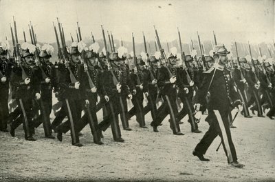 Den franske hærofficer i færd, 1919. af Unbekannt