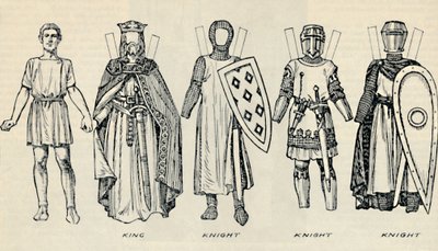 The Gallery of British Costume: Types of Dress in Early Plantagenet Times, c1934 af Unbekannt