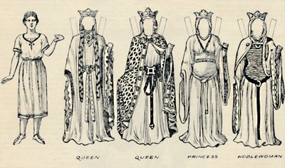 The Gallery of Historic Costume: The Dresses Worn in the Days of Richard I, c1934 af Unbekannt