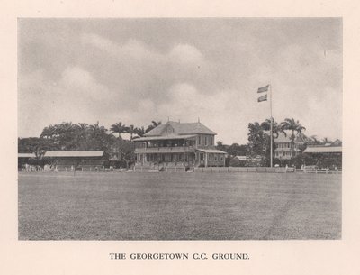 Georgetown Cricket Club Ground, Britisk Guyana, 1910 1912 af Unbekannt