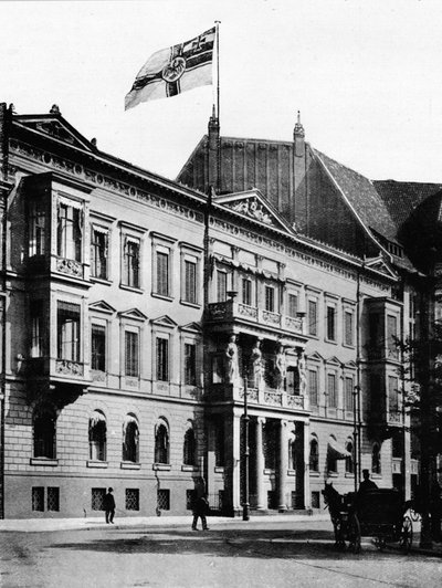 Den tyske admiralitetsbygning, Berlin, 1915 af Unbekannt