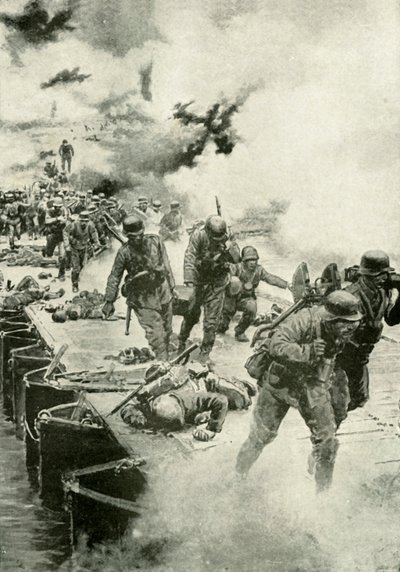 Den tyske skæbneflod, 1919. af Unbekannt