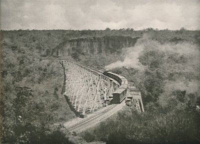 Gokteik Gorge og Railway Bridge, 1900. af Unbekannt