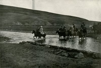Storhertug Michael og hans stab, 1919. af Unbekannt