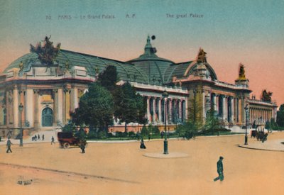 Grand Palais, Paris, c1920 af Unbekannt
