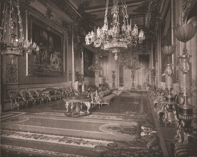 The Grand Reception Room, Windsor Castle, Berkshire, 1894. af Unbekannt