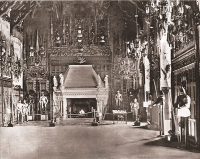 The Great Hall, Edinburgh Castle, Edinburgh, Skotland, 1894. af Unbekannt