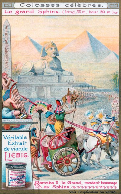 Den store sfinks i Giza, Egypten, c1890-1910 af Unbekannt