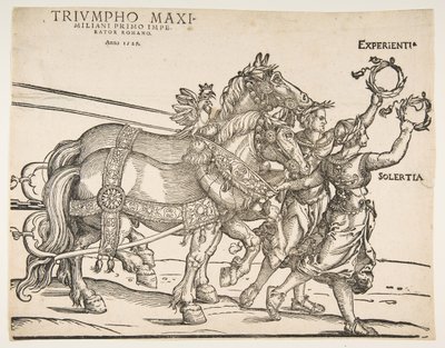 The Great Triumphal Car, otte ark.n.d. af Unbekannt