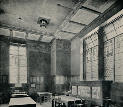 The Green Dining-room på South Kensington Museum, c1870. af Unbekannt