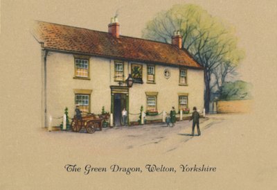 The Green Dragon, Welton, Yorkshire, 1939 af Unbekannt