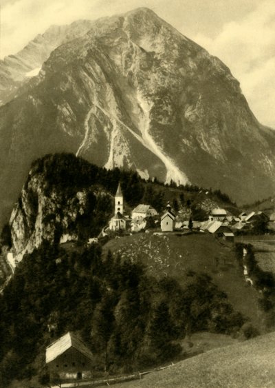 Grimmingen, Pürgg, Steiermark, Østrig, c1935. af Unbekannt