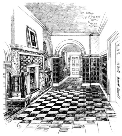 The Hall, 15, Melbury Road, 1899 af Unbekannt