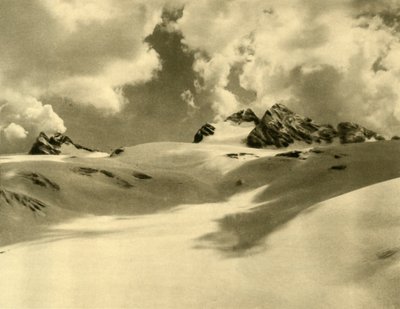 Hallstätter-gletsjeren, Dachstein-bjergene, Øvre Østrig, c1935. af Unbekannt