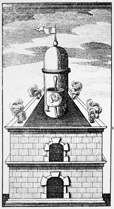 Det hermetiske kar, c1760 af Unbekannt