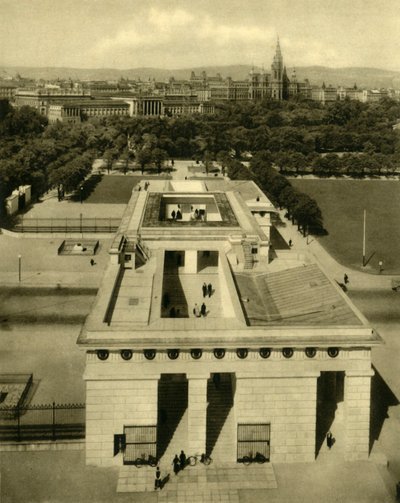 Heltemonumentet, Wien, Østrig, c1935. af Unbekannt