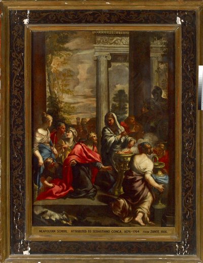 Salomons afgudsdyrkelse, c1675-1695 af Unbekannt