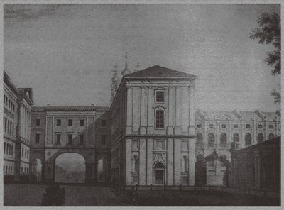 Det kejserlige Lyceum i Tsarskoye Selo, 1822 af Unbekannt