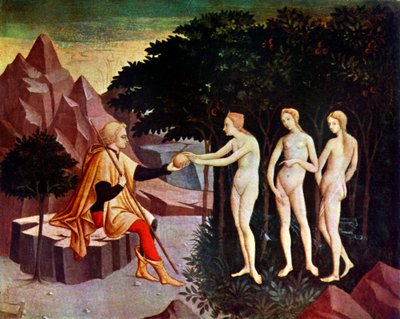 The Judgment of Paris, c1450 af Unbekannt