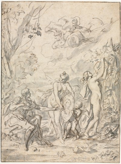 Paris-dommen, ca. 1740-1750. af Unbekannt