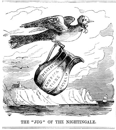 Nattergalens kande, 1854 af Unbekannt