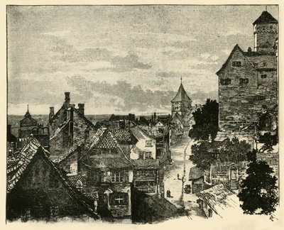 Kaiserberg, Nürnberg, 1890. af Unbekannt