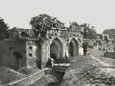 Kashmiri-porten, Delhi, Indien, 1895. af Unbekannt