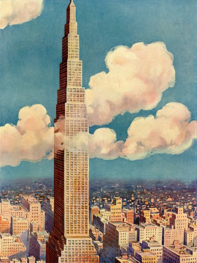 Skyskrabernes konge - Larkin Tower, c1930. af Unbekannt