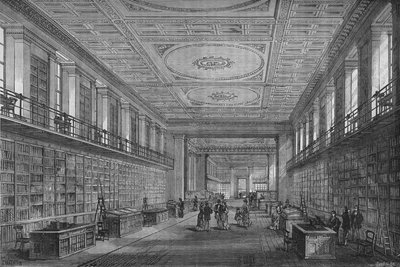 Kings Library, London, 1878 af Unbekannt