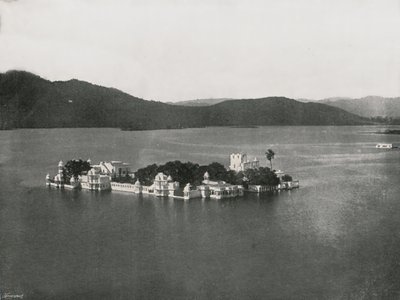 The Lake Palace, Udaipur, Indien, 1895. af Unbekannt