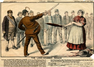 Landfangerparaden, 1889 af Unbekannt