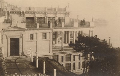 Leas Cliff Hall, Folkestone, slutningen af det 19.-begyndelsen af det 20. århundrede af Unbekannt