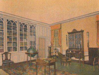 Biblioteket, 1946 af Unbekannt