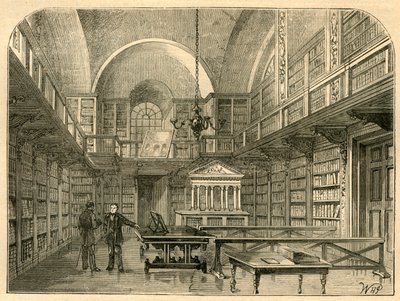 The Library of St. Pauls, 1897. af Unbekannt