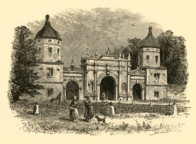 The Lodge, Burghley Park, 1898. af Unbekannt