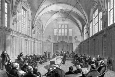 Londons skolebestyrelses nye kontor på Thames Embankment, London, 1875 af Unbekannt