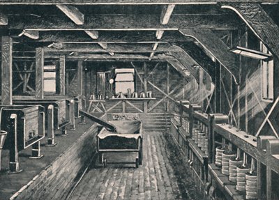 The Longford Cheese Factory, Derbyshire, c1881, 1904 af Unbekannt