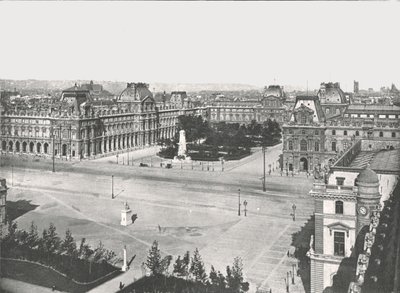Louvre, Paris, Frankrig, 1895. af Unbekannt