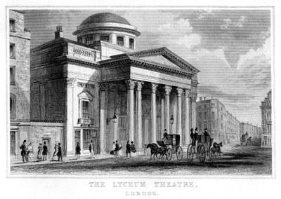 Lyceum Theatre, Westminster, London af Unbekannt