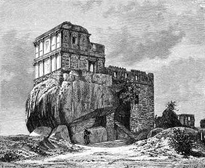 The Madan Mahal, Jabalpur, Indien, 1895 af Unbekannt