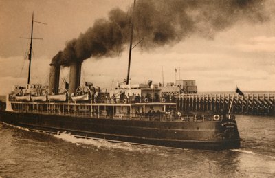 The Mail-Steamer City of Antwerpen, c1928 af Unbekannt