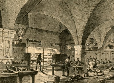 The Mansion House Kitchen, 1897. af Unbekannt