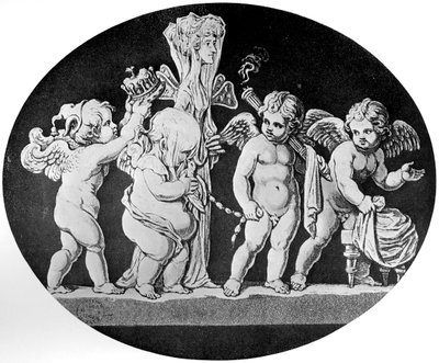 Amor og Psyches ægteskab, 1797 af Unbekannt