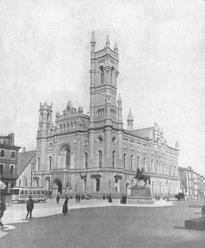 Frimurertemplet, Philadelphia, USA, omkring 1900. af Unbekannt