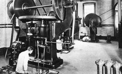 Medal Press, Royal Mint, Tower Hill, London, begyndelsen af det 20. århundrede af Unbekannt