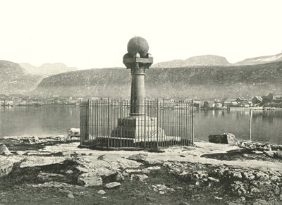 Meridiansøjlen, Hammerfest, Norge, 1895. af Unbekannt