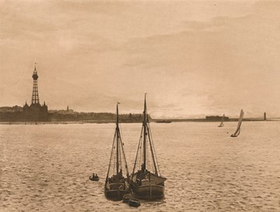 The Mersey i New Brighton, 1902 af Unbekannt